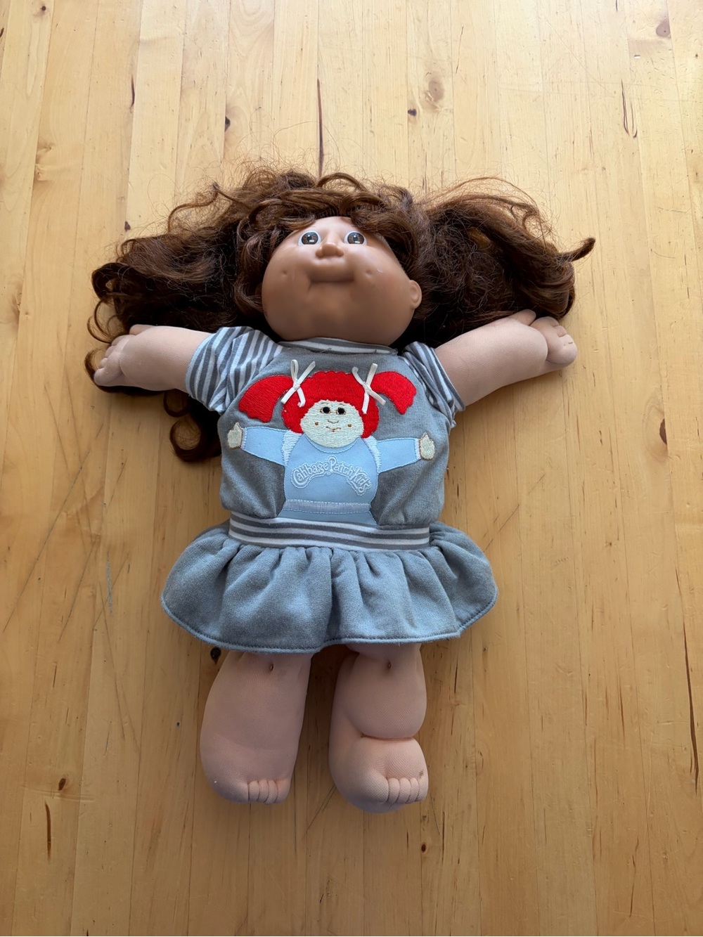 Vintage Cabbage Patch with Red Hair Accent